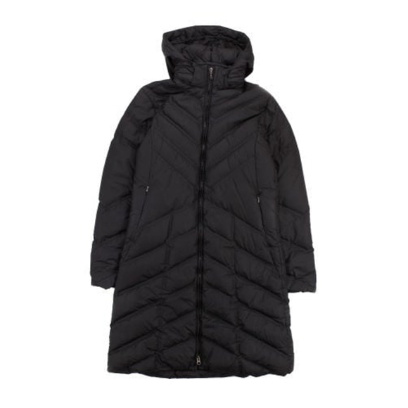 Patagonia Long Black Down With It Parka Womens XL - Picture 1 of 6
